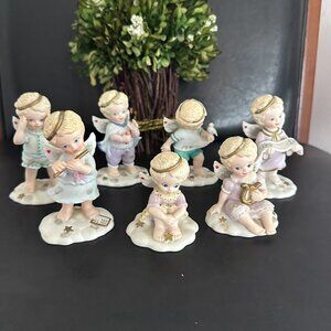 Bronson Collectables Tender Hearts Collection Angel Bisque Figurines byKatharine